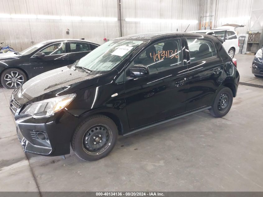 2024 Mitsubishi Mirage Es/Le VIN: ML32AUHJ5RH009157 Lot: 40134136