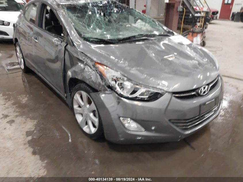 2013 Hyundai Elantra Limited VIN: 5NPDH4AE2DH395447 Lot: 40134139