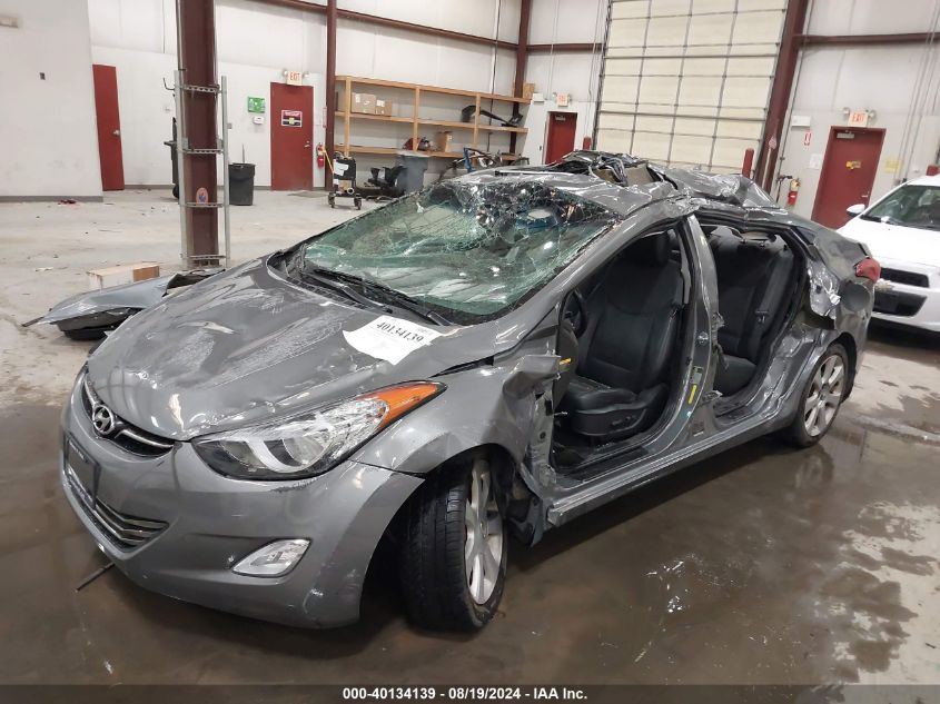 2013 Hyundai Elantra Limited VIN: 5NPDH4AE2DH395447 Lot: 40134139