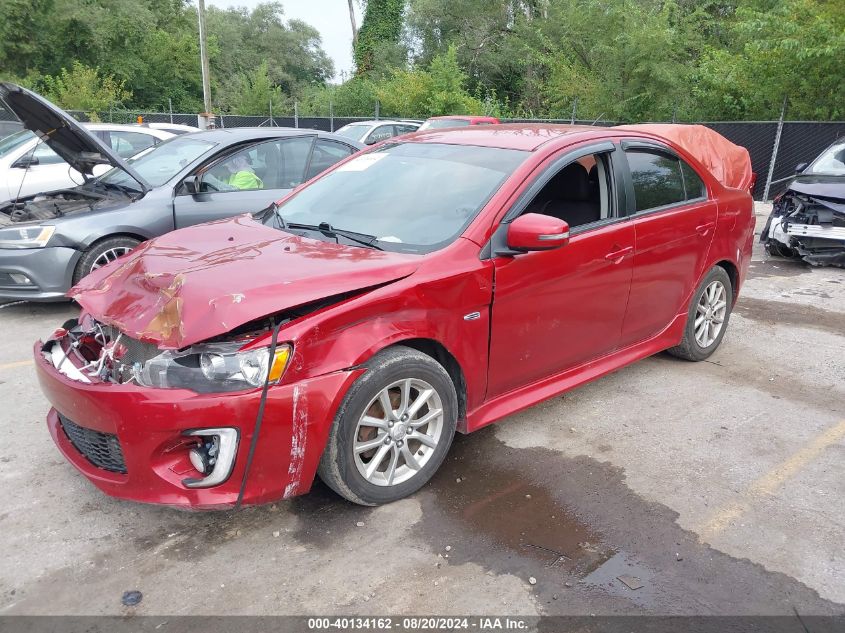 2016 Mitsubishi Lancer Es VIN: JA32U2FU5GU002167 Lot: 40134162