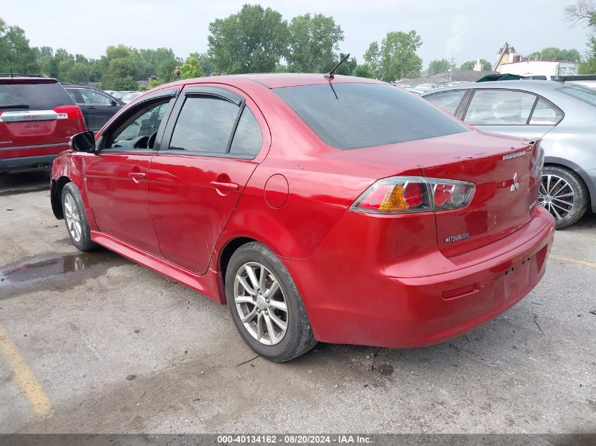 2016 Mitsubishi Lancer Es VIN: JA32U2FU5GU002167 Lot: 40134162