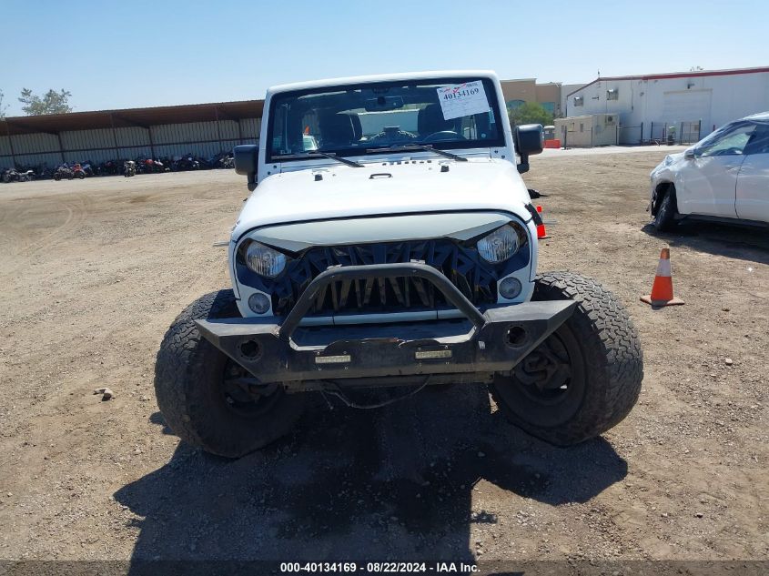 2014 Jeep Wrangler Unlimited Sport VIN: 1C4HJWDG0EL295293 Lot: 40134169