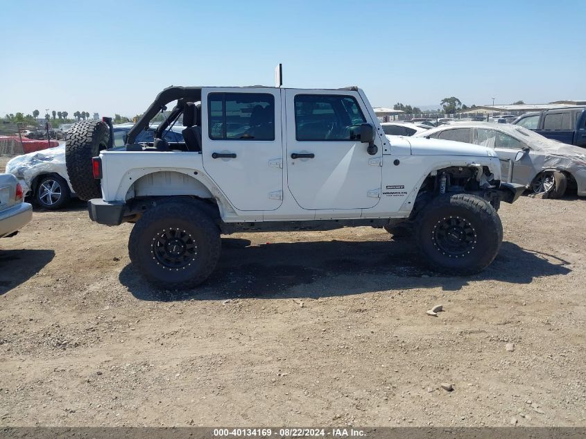 2014 Jeep Wrangler Unlimited Sport VIN: 1C4HJWDG0EL295293 Lot: 40134169