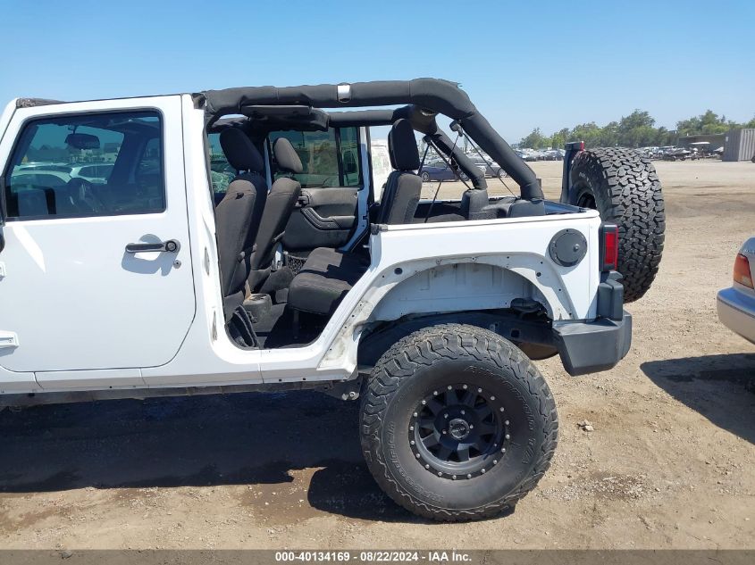 2014 Jeep Wrangler Unlimited Sport VIN: 1C4HJWDG0EL295293 Lot: 40134169