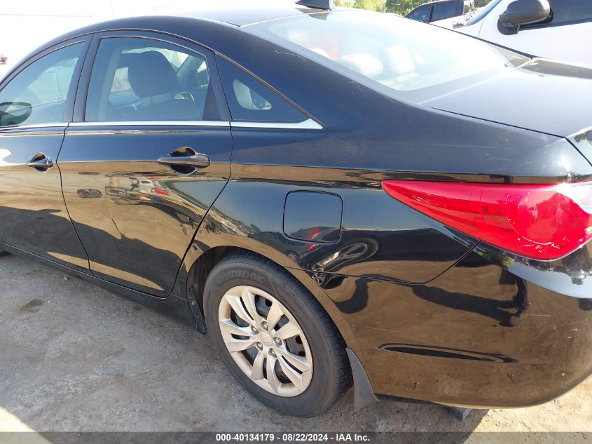 2012 Hyundai Sonata Gls VIN: 5NPEB4AC2CH483725 Lot: 40134179