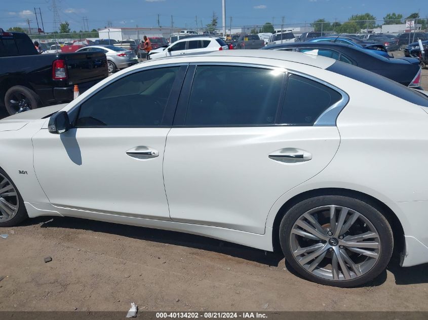 2018 Infiniti Q50 3.0T Sport VIN: JN1EV7AR2JM436097 Lot: 40134202