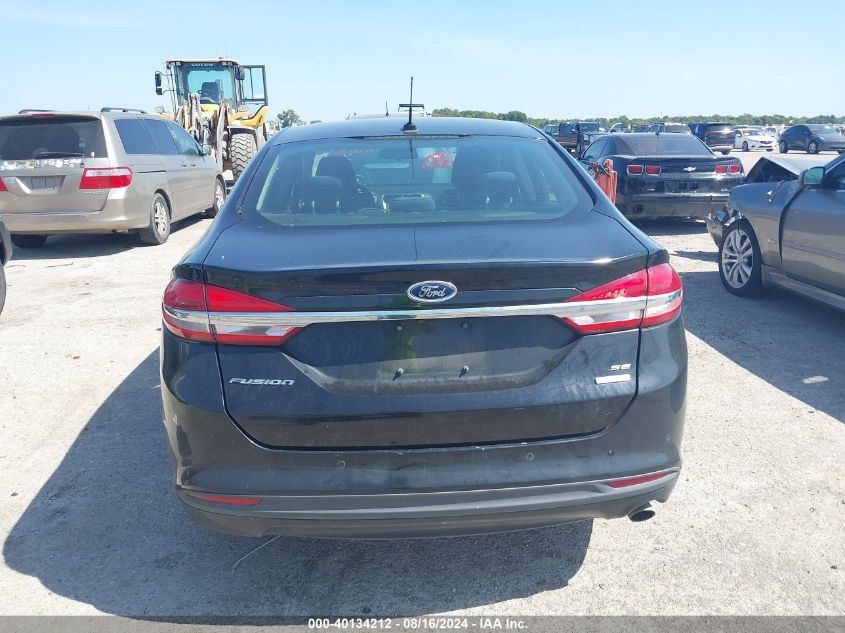 2018 Ford Fusion Se VIN: 3FA6P0HD2JR200253 Lot: 40134212