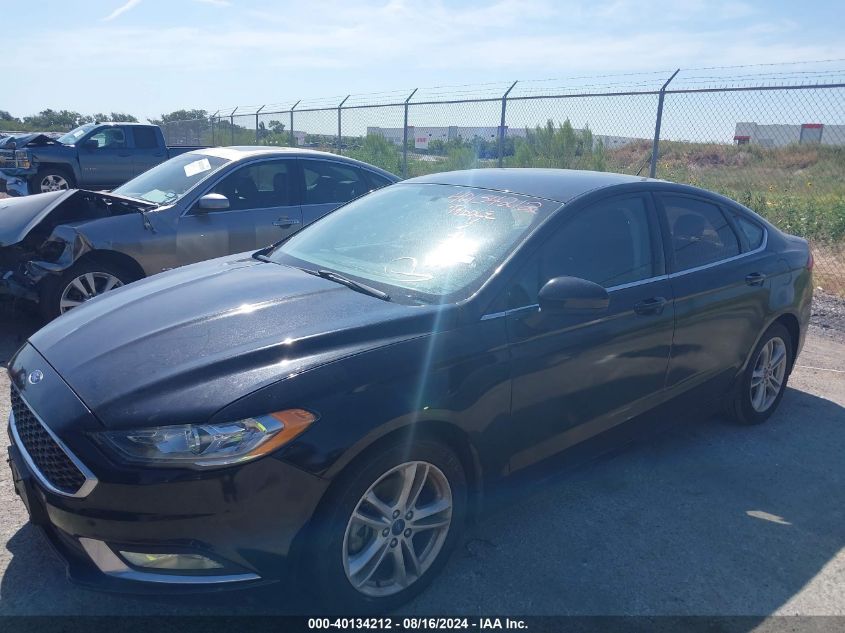 2018 Ford Fusion Se VIN: 3FA6P0HD2JR200253 Lot: 40134212