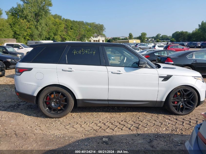 2016 Land Rover Range Rover Sport 5.0L V8 Supercharged/5.0L V8 Supercharged Dynamic VIN: SALWR2EF6GA574723 Lot: 40134214