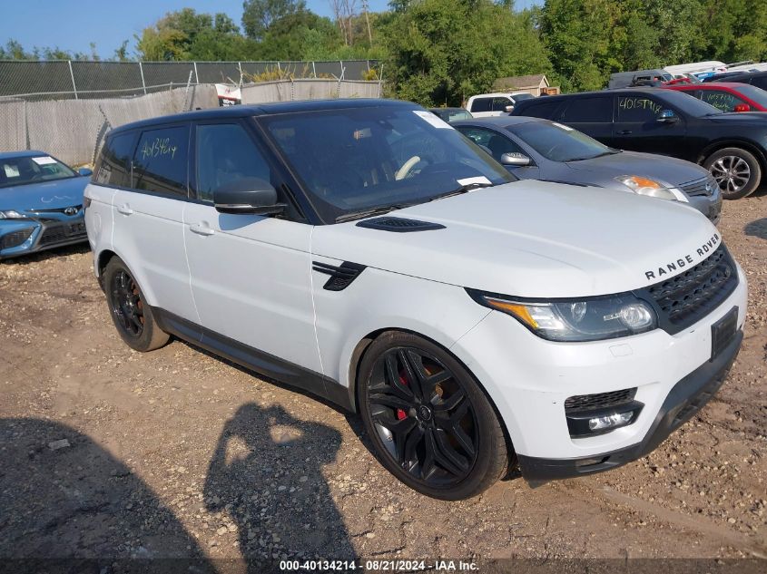 2016 Land Rover Range Rover Sport 5.0L V8 Supercharged/5.0L V8 Supercharged Dynamic VIN: SALWR2EF6GA574723 Lot: 40134214