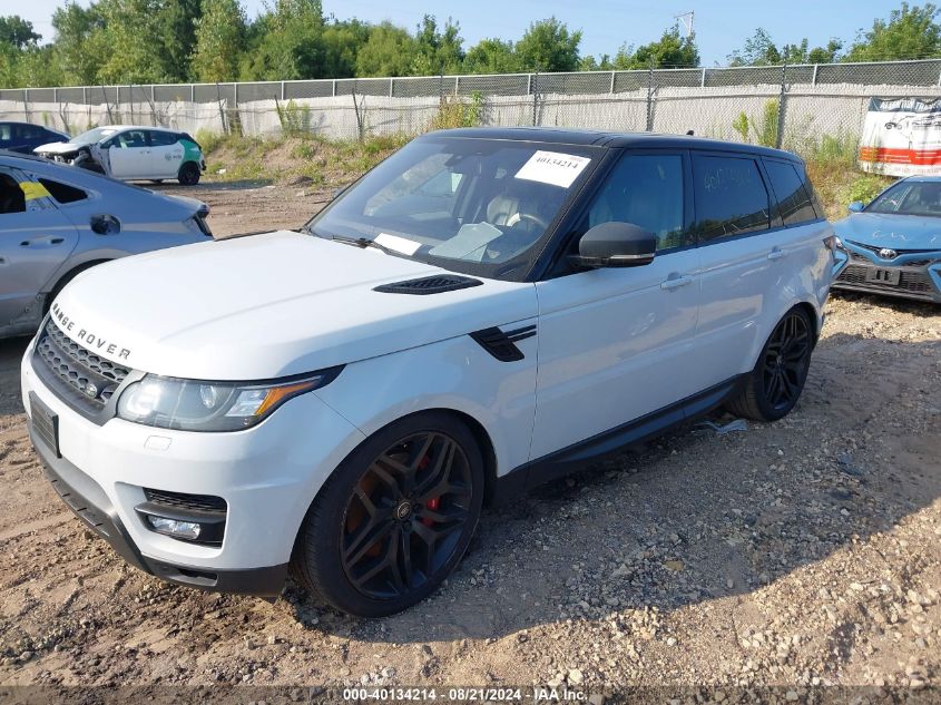 2016 Land Rover Range Rover Sport 5.0L V8 Supercharged/5.0L V8 Supercharged Dynamic VIN: SALWR2EF6GA574723 Lot: 40134214