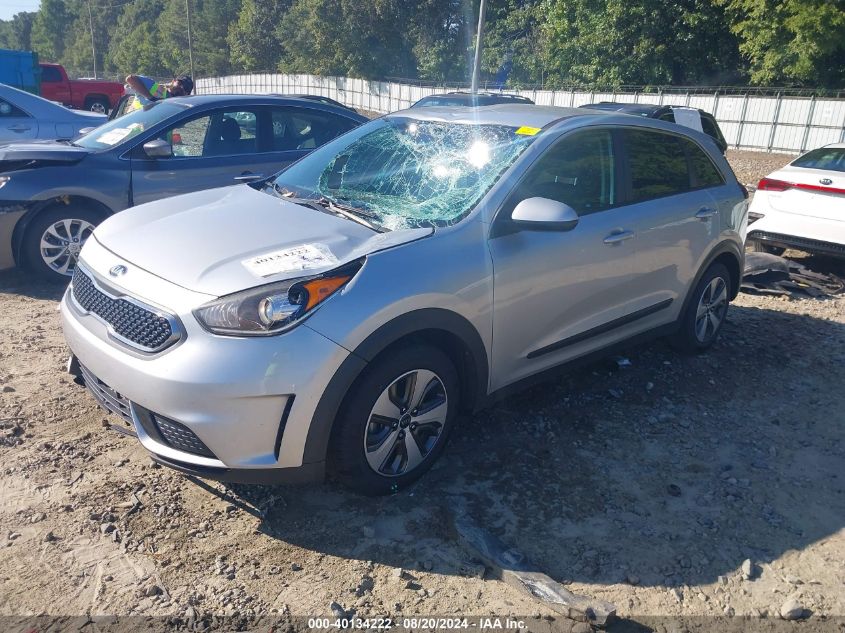 2018 Kia Niro Fe VIN: KNDCB3LC7J5121658 Lot: 40134222