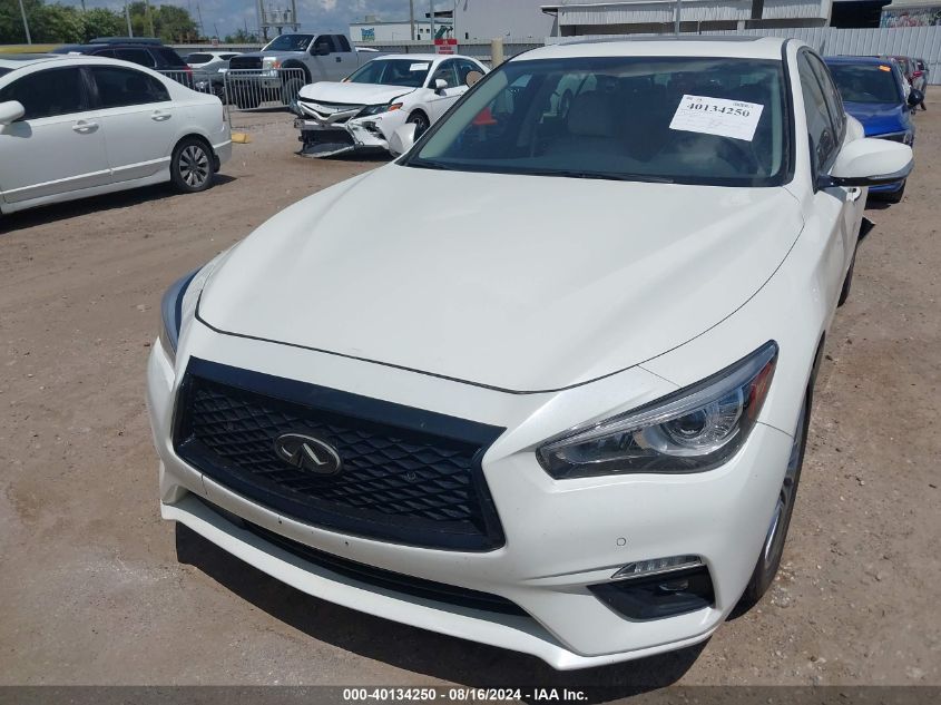 2023 Infiniti Q50 Luxe VIN: JN1EV7BP3PM511010 Lot: 40134250