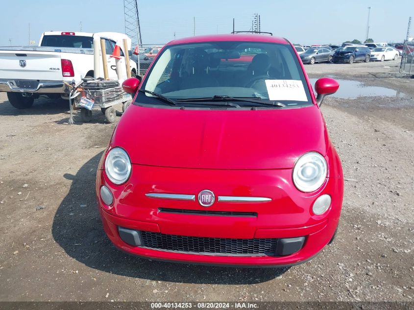 2015 Fiat 500 Pop VIN: 3C3CFFAR8FT504307 Lot: 40134253