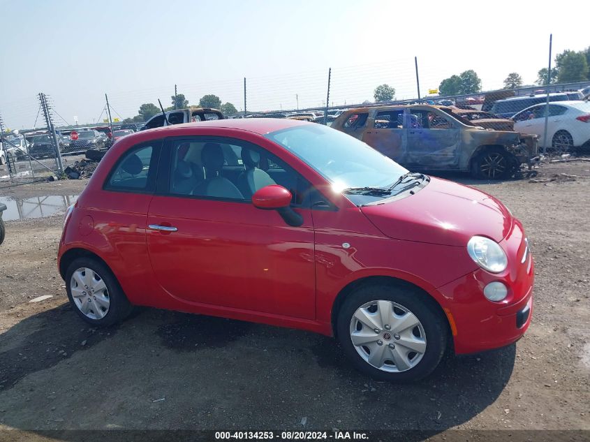 2015 Fiat 500 Pop VIN: 3C3CFFAR8FT504307 Lot: 40134253