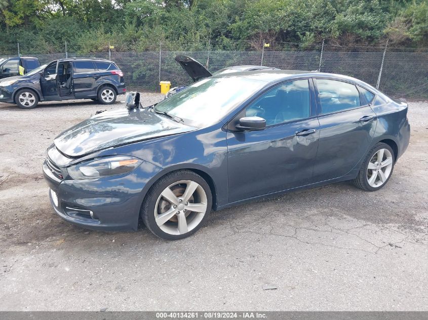 2013 Dodge Dart Gt VIN: 1C3CDFCBXDD325694 Lot: 40134261