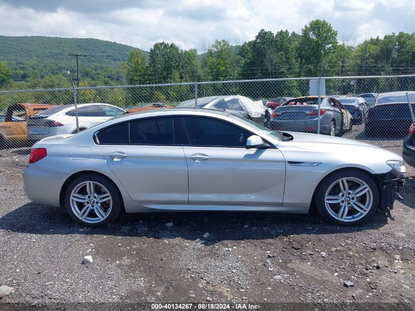 2013 BMW 650I Gran Coupe xDrive VIN: WBA6B4C54DD098058 Lot: 40134267