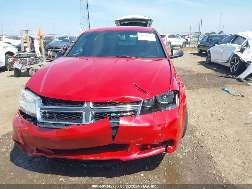 1C3CDZAB7EN129065 2014 Dodge Avenger Se