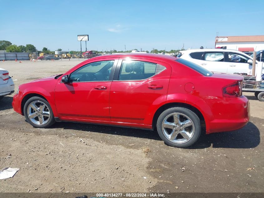 1C3CDZAB7EN129065 2014 Dodge Avenger Se