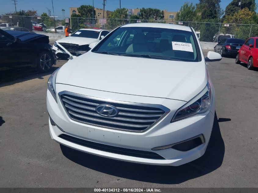 2017 HYUNDAI SONATA SE - 5NPE24AF3HH566727