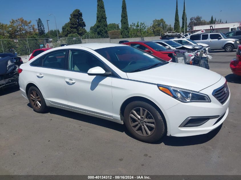 2017 Hyundai Sonata Se VIN: 5NPE24AF3HH566727 Lot: 40134312