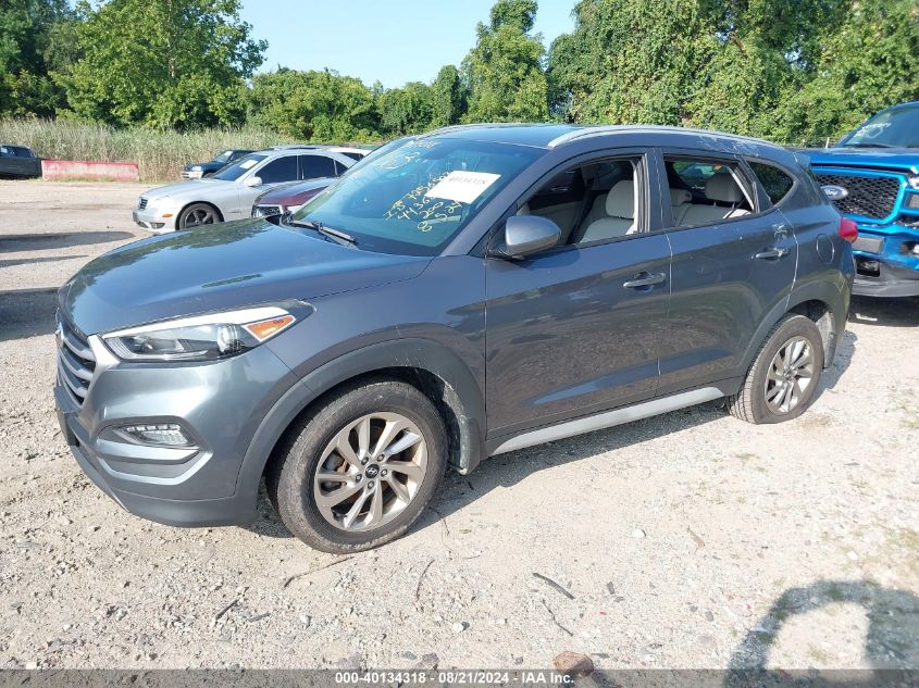 2017 Hyundai Tucson Limited/Sport And Eco/Se VIN: KM8J3CA4XHU436563 Lot: 40134318