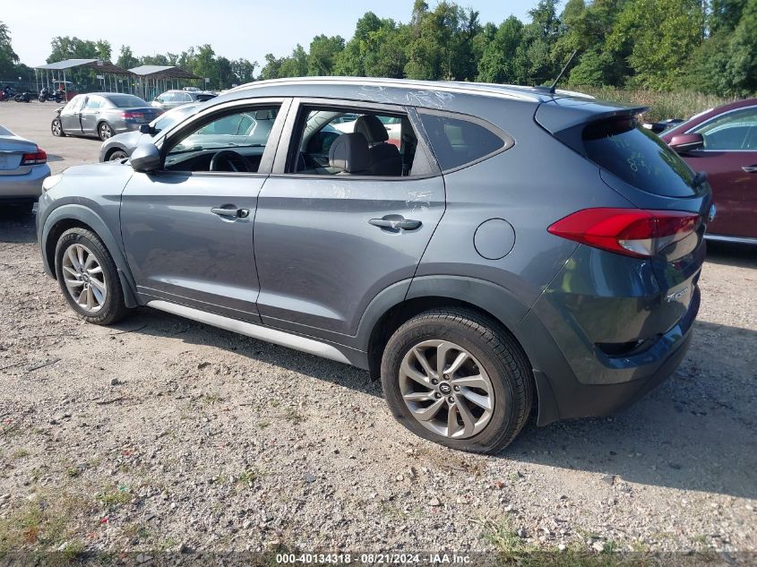 2017 Hyundai Tucson Limited/Sport And Eco/Se VIN: KM8J3CA4XHU436563 Lot: 40134318