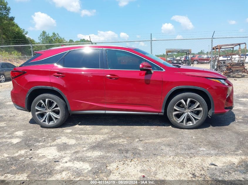 2017 Lexus Rx 350/Base/F Sport VIN: 2T2ZZMCA1HC070872 Lot: 40134319