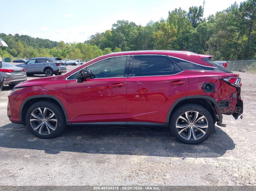 2017 Lexus Rx 350/Base/F Sport VIN: 2T2ZZMCA1HC070872 Lot: 40134319