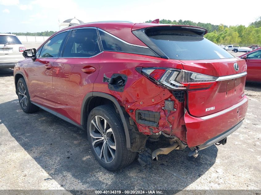 2017 Lexus Rx 350/Base/F Sport VIN: 2T2ZZMCA1HC070872 Lot: 40134319