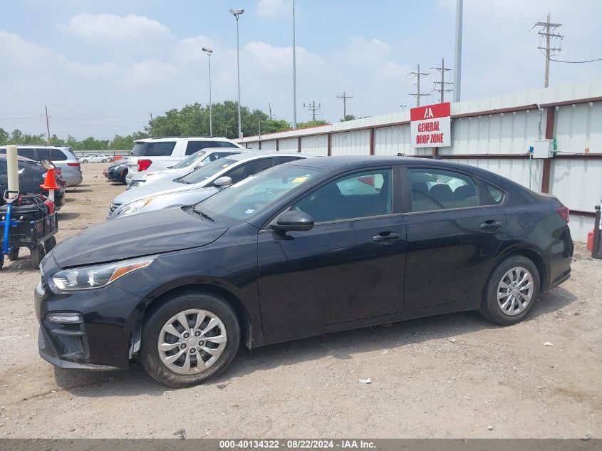 2019 Kia Forte Fe VIN: 3KPF24ADXKE012647 Lot: 40134322