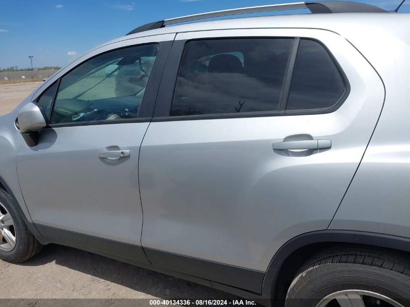 2021 Chevrolet Trax 1Lt VIN: KL7CJPSM1MB363286 Lot: 40134336