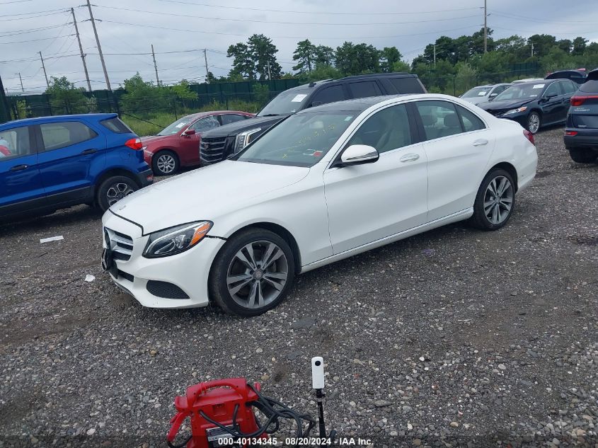 55SWF4KB9GU104107 2016 MERCEDES-BENZ C CLASS - Image 2