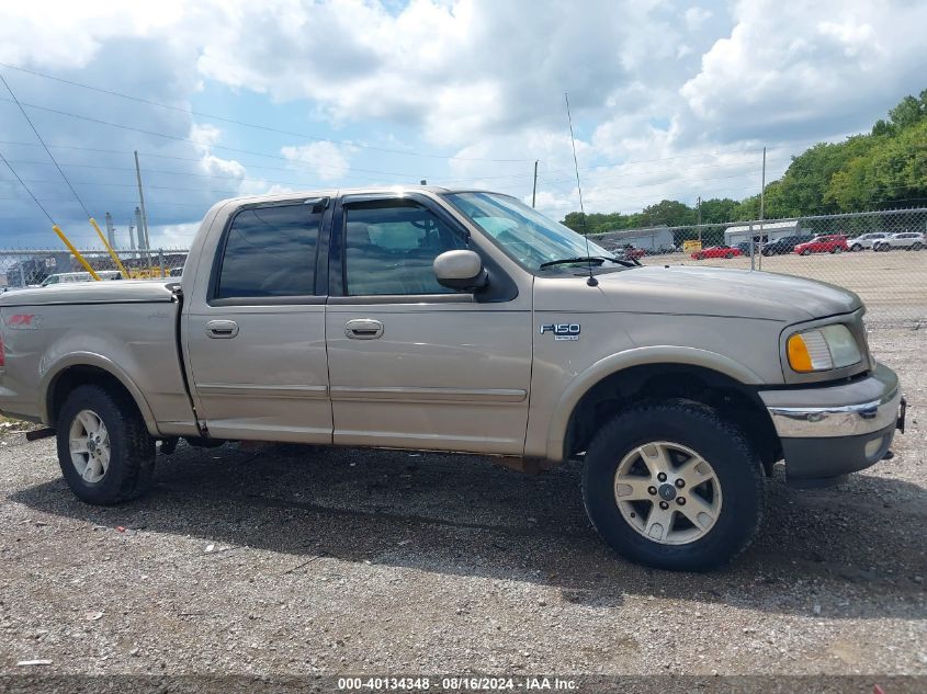 2003 Ford F-150 Lariat/Xlt VIN: 1FTRW08L13KB94017 Lot: 40134348