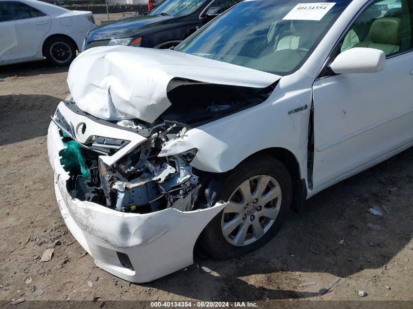 2011 Toyota Camry Hybrid VIN: 4T1BB3EK6BU129642 Lot: 40134354