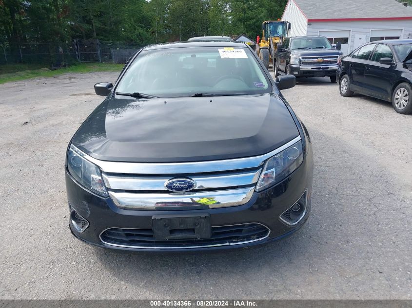 2012 Ford Fusion Sel VIN: 3FAHP0CG6CR370466 Lot: 40134366