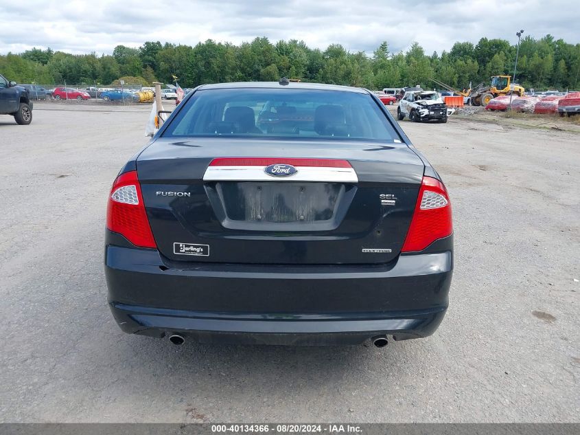 2012 Ford Fusion Sel VIN: 3FAHP0CG6CR370466 Lot: 40134366