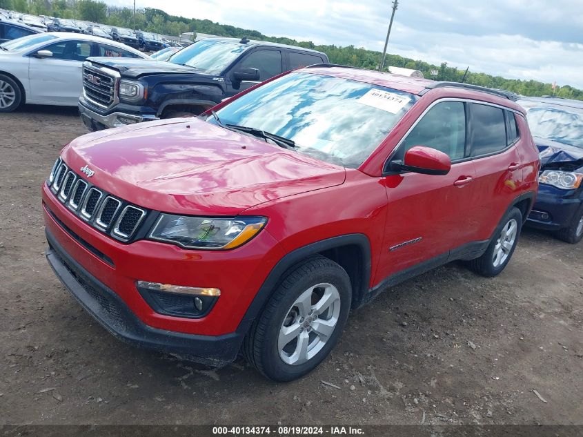 2018 Jeep Compass Latitude 4X4 VIN: 3C4NJDBB9JT467513 Lot: 40134374