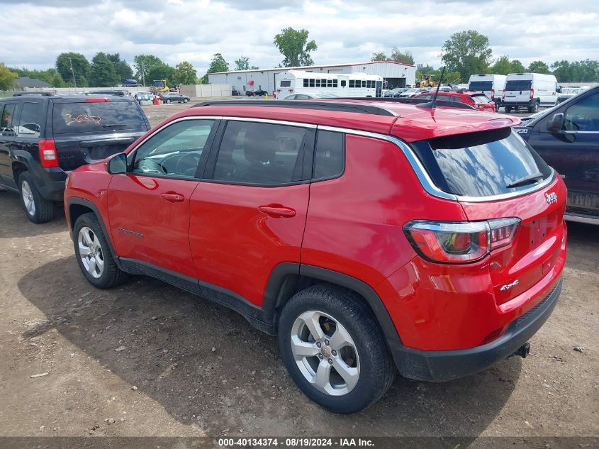 2018 Jeep Compass Latitude 4X4 VIN: 3C4NJDBB9JT467513 Lot: 40134374