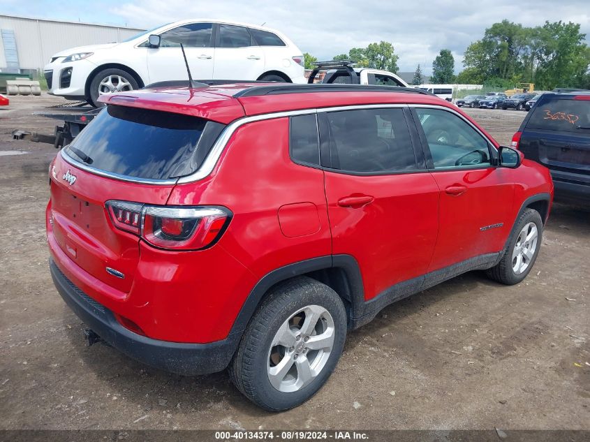 2018 Jeep Compass Latitude 4X4 VIN: 3C4NJDBB9JT467513 Lot: 40134374