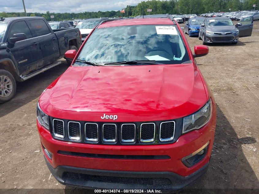 2018 Jeep Compass Latitude 4X4 VIN: 3C4NJDBB9JT467513 Lot: 40134374