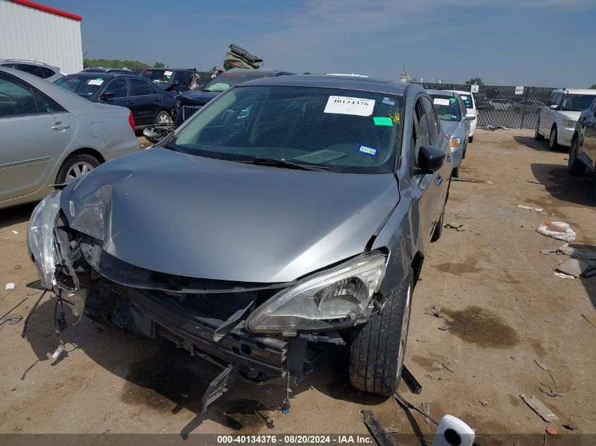 2014 Nissan Sentra S/Sv/Sr/Sl VIN: 3N1AB7AP6EY328705 Lot: 40134376