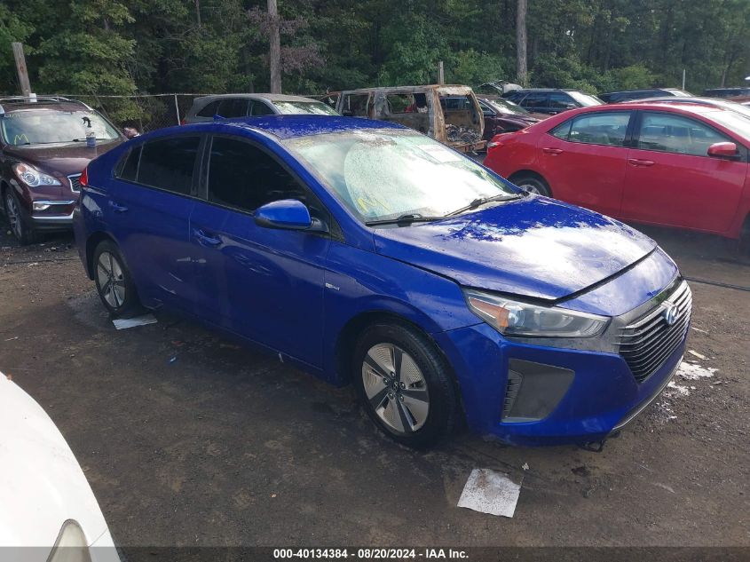 2019 Hyundai Ioniq Hybrid Blue VIN: KMHC65LC3KU180239 Lot: 40134384