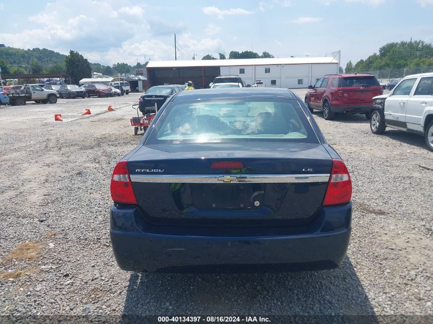 2007 Chevrolet Malibu Ls VIN: 1G1ZS57F87F304573 Lot: 40134397