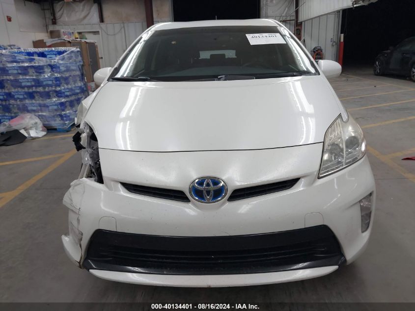 2015 Toyota Prius Two VIN: JTDKN3DU0F0478498 Lot: 40134401