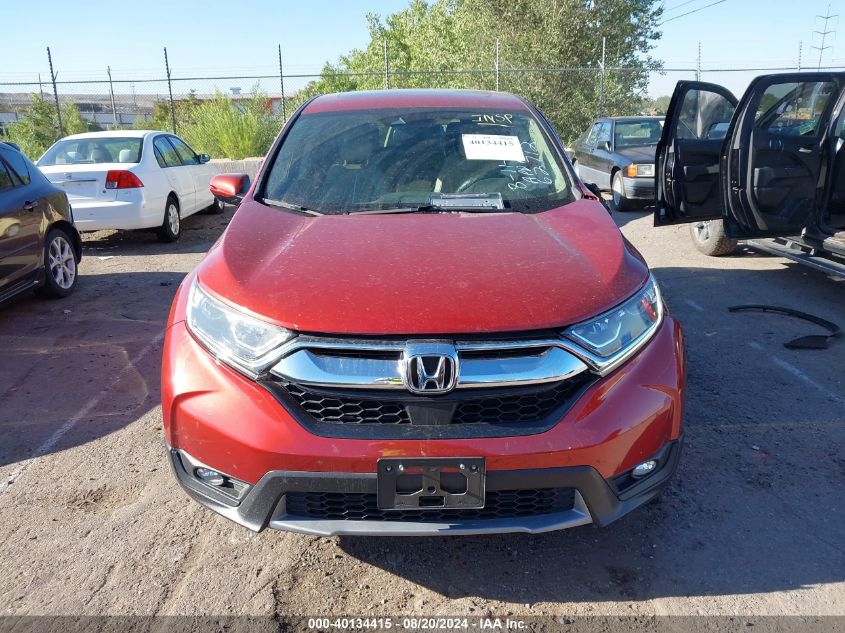 2017 Honda Cr-V Exl VIN: 2HKRW2H82HH629687 Lot: 40134415