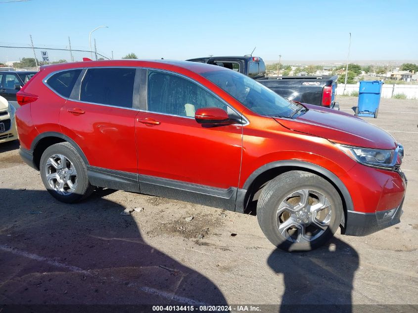 2017 Honda Cr-V Exl VIN: 2HKRW2H82HH629687 Lot: 40134415