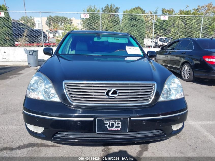 2003 Lexus Ls 430 VIN: JTHBN30F230103195 Lot: 40134429