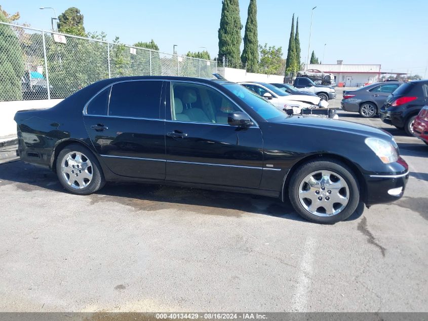 2003 Lexus Ls 430 VIN: JTHBN30F230103195 Lot: 40134429