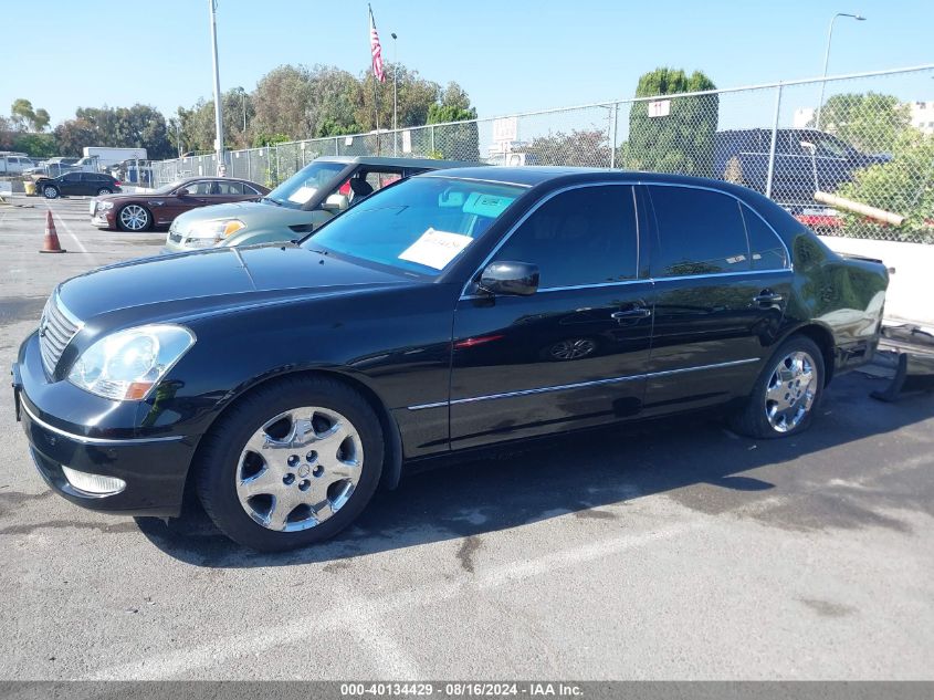 2003 Lexus Ls 430 VIN: JTHBN30F230103195 Lot: 40134429